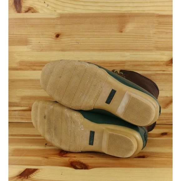 Sperry Top-Sider Women’s Leather Waterproof Saltwater Duck Boots Green Lined 5 - Picture 5 of 7